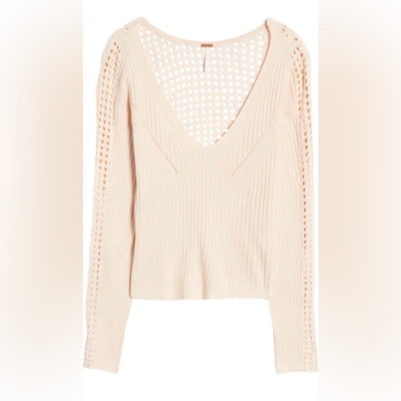 Free People Starlight Ribbed Tunic Sweater - Picture 3 of 8